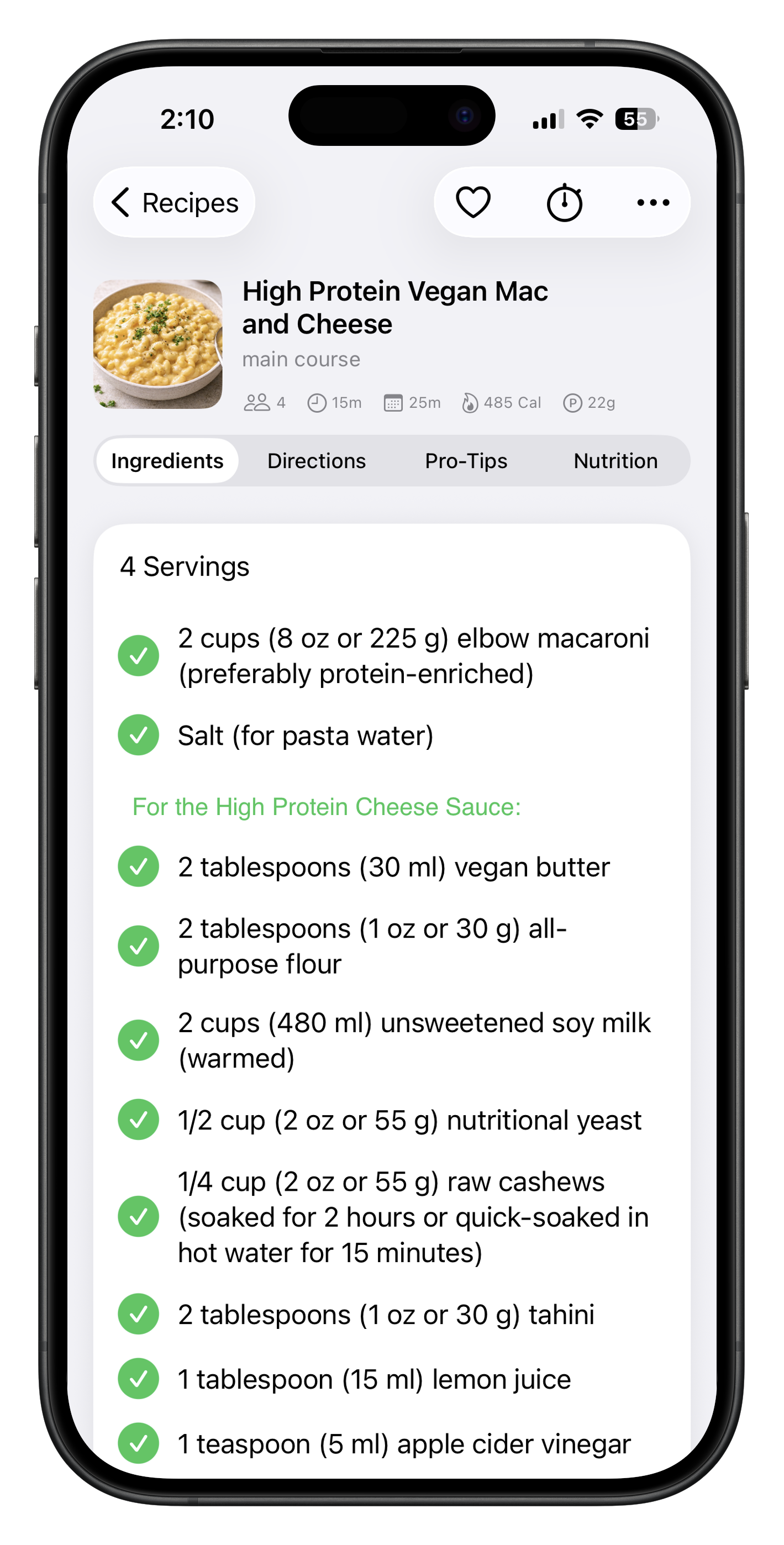 Veganize Recipe App