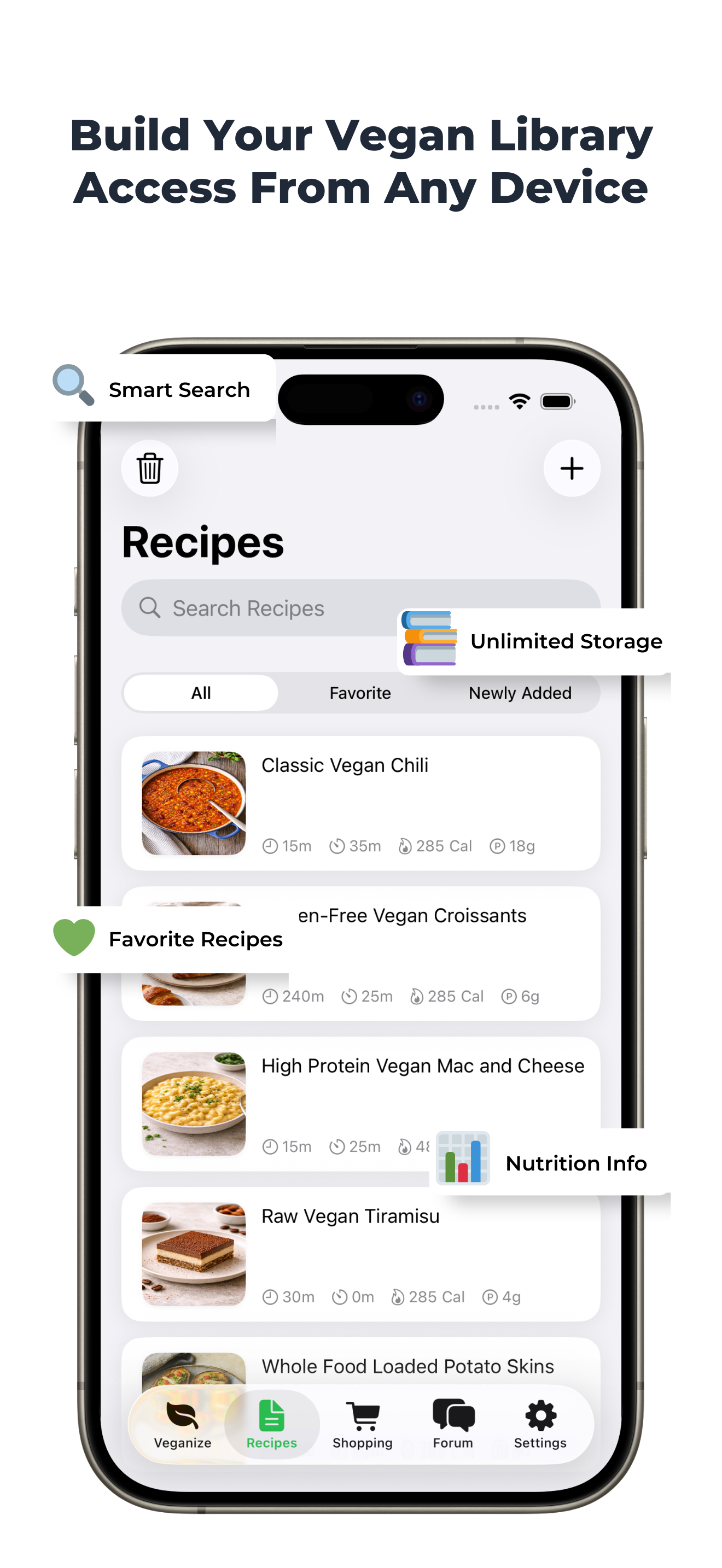 Recipe Screen