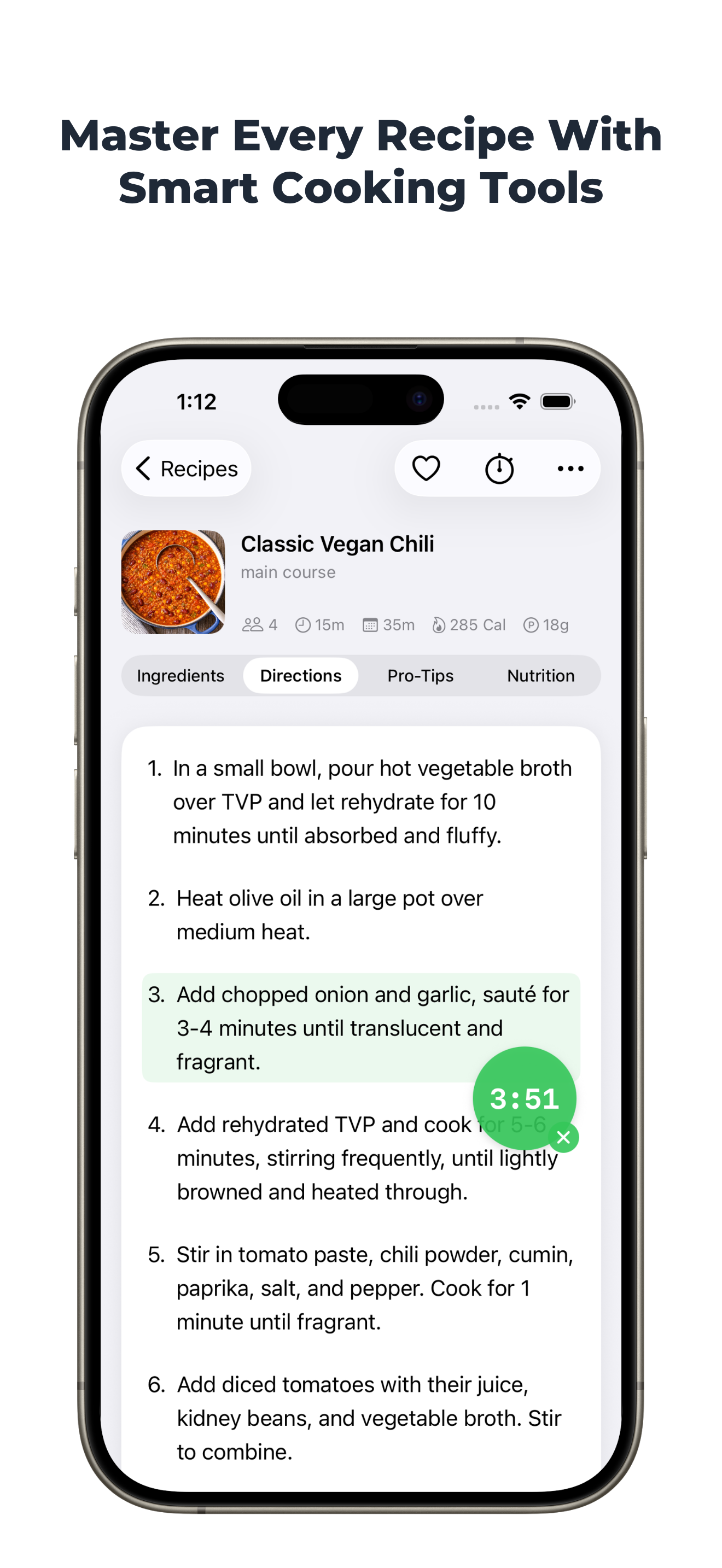 Cook Screen